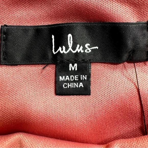 Lulus backless mini dress size Medium Antique Pink color - Picture 8 of 10